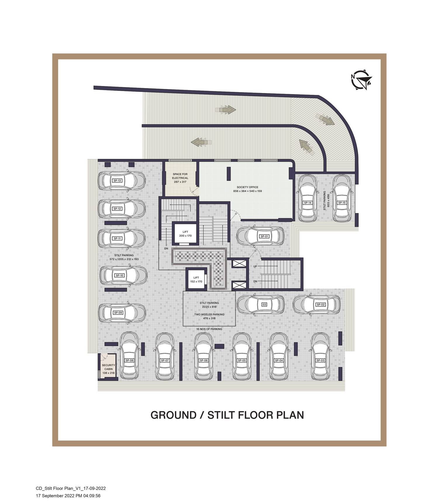 Ground/Stilt Floor Plan