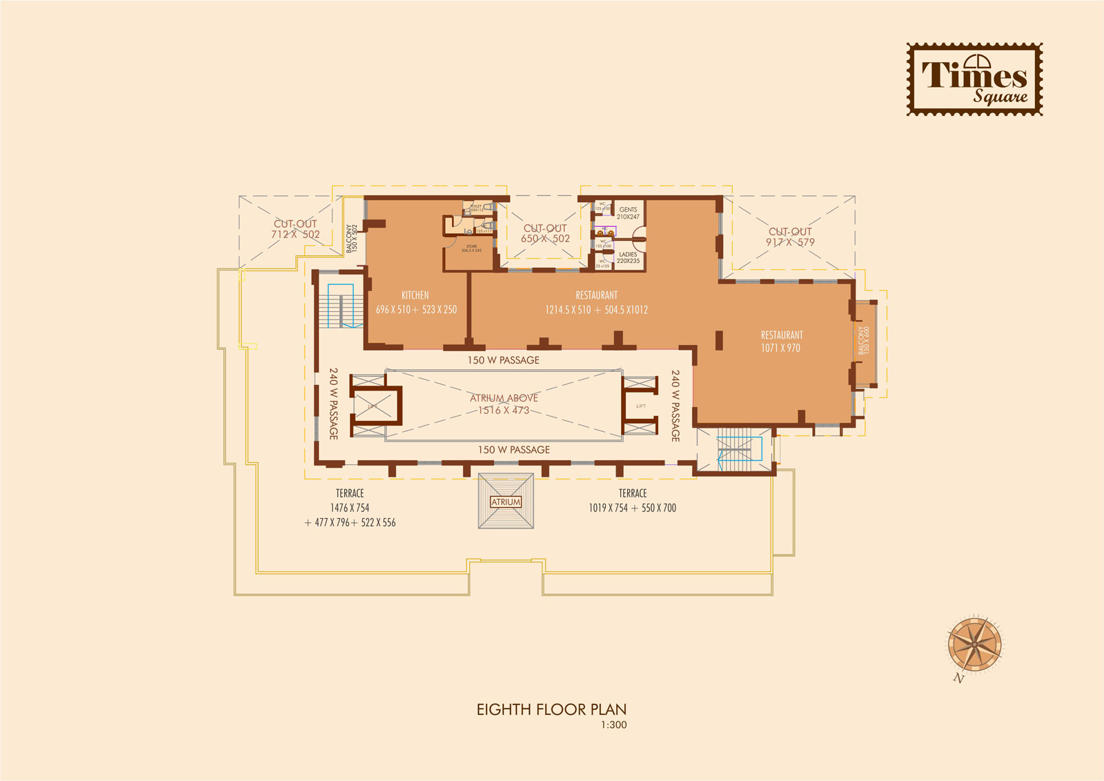 8th Floor Plan